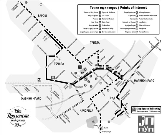 bus mapa