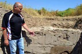 Novi objekti na Stibera otkri ekipata predvodena od arheologot Dusko Temelkoski
