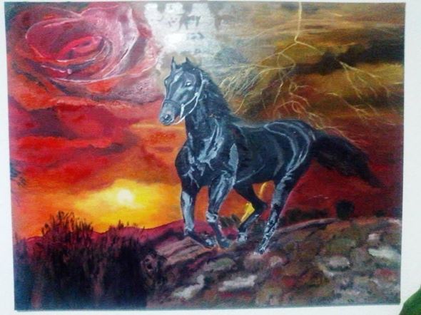 Temnina svetlina i konj - motivi   na Mircevska