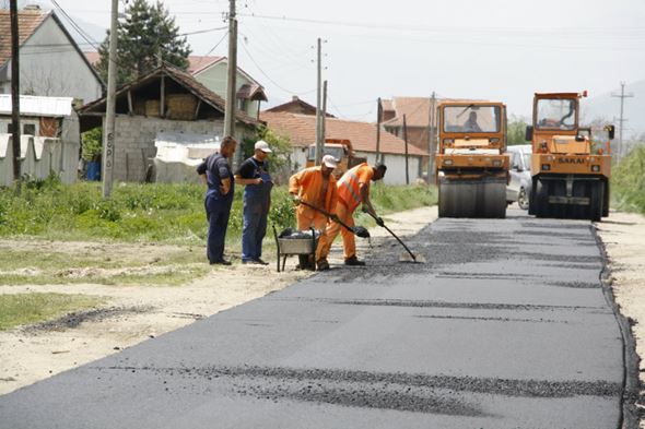 Asfalt megju Kadino selo i   Borotino