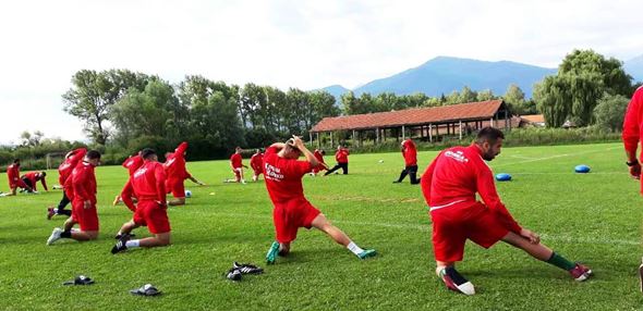 Trening vo Basnko - Pobeda