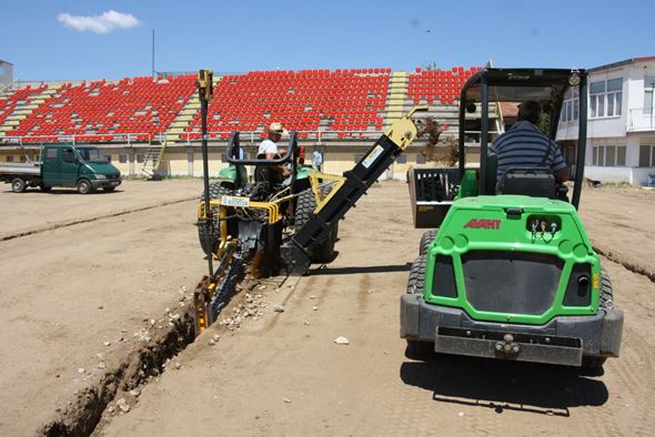 Zabrzano se rekonstruira stadionot